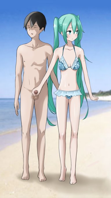 リクエストより、ビーチでお散歩❤ 