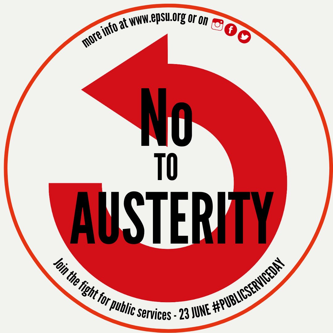 📢EPSU General Secretary Jan Willem Goudriaan and @irishcongress president @kcallinan50 urged EU finance ministers to reject a return to #austerity in a joint letter. ⛔️No to austerity! See the letter here ▶️ bit.ly/3GLEZBN