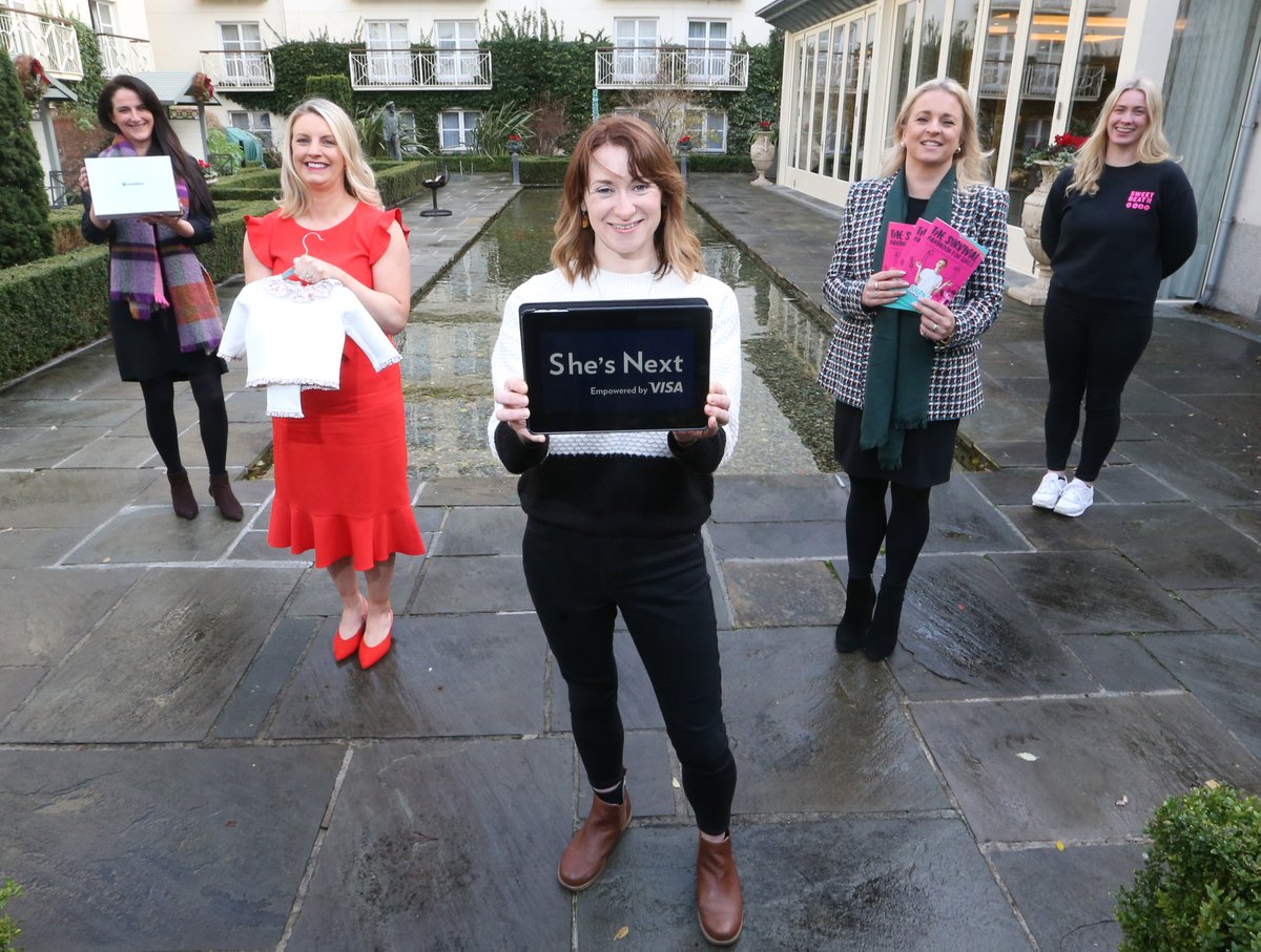 Congratulations to the winners of Visa Ireland’s She’s Next Grant Programme! @HidraMed, @shonadotie, @DaintyBearShop, @SweetBeatSligo and the Habit Store will receive a €5k grant &amp; a year coaching through @IFundWomen. Find out more here https://t.co/S8LX7jzzEi https://t.co/otmqXQzWt9