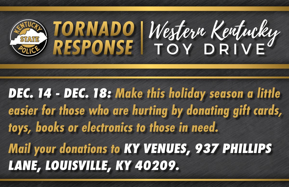 kystatepolice's tweet image. You can purchase toys at @amazon and have them sent straight to the collection site.
