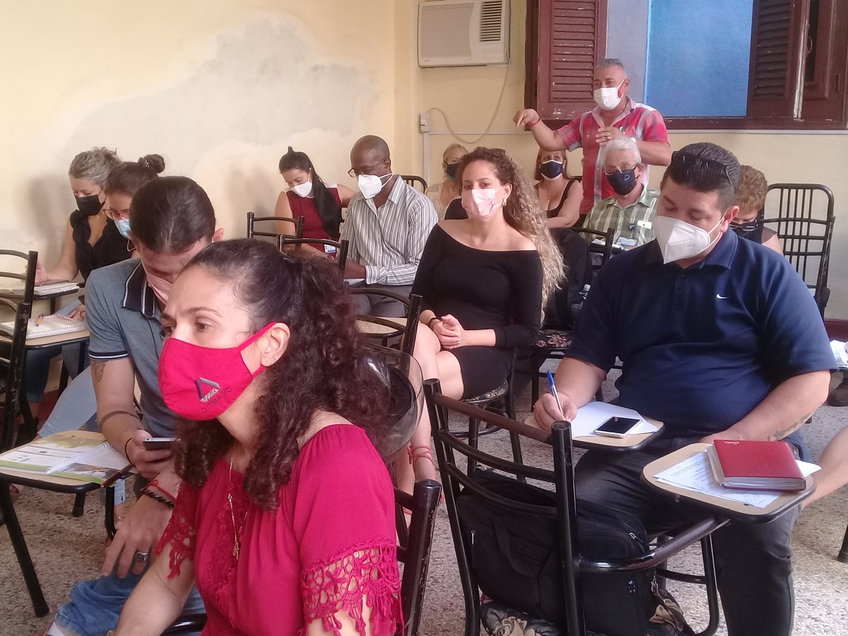 CITMAVCL's tweet photo. #AHORA se debaten las actividades desarrolladas en el período para el funcionamiento de los Macroprogramas de Ciencia, Tecnología e Innovación y de Recursos Naturales y Medio Ambiente en #VillaClara https://t.co/XXYNAW47Qk