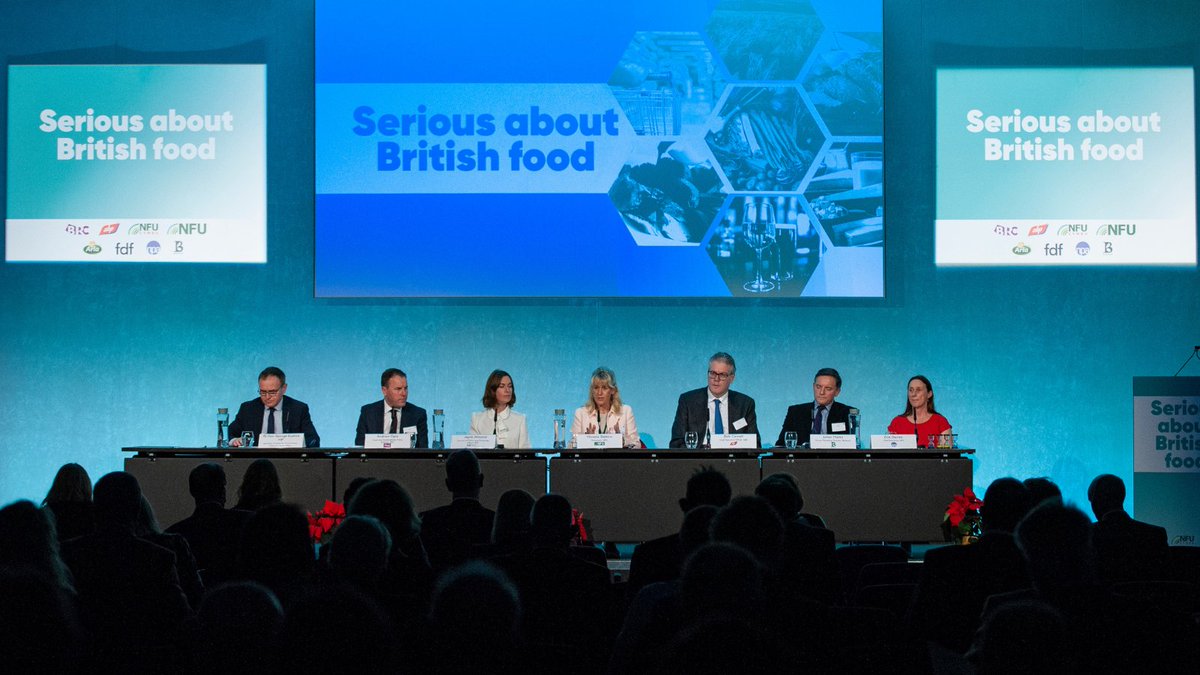 “We want a commitment from government to maintain Britain’s food production self-sufficiency at 60% to create an environment for farm businesses to thrive.” @Minette_Batters calls on the government to maintain our self-sufficiency during our #SeriousAboutBritishFood summit 🇬🇧👨‍🌾