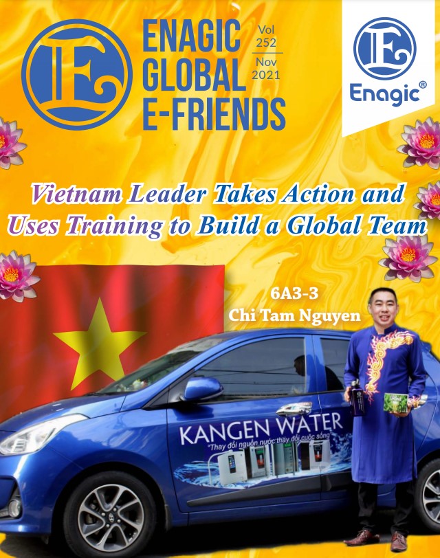 Enagic's tweet photo. Learn about 6A3-3 Chi Tam Nguyen, E8PA benefits and much more in edition 252 of Enagic Global E-Friends now available for download on our website!
https://t.co/Ol4fw1P0xD

#ChangeYourWaterChangeYourLife #TeamEnagic #KangenWater https://t.co/PrK3w8kj9b