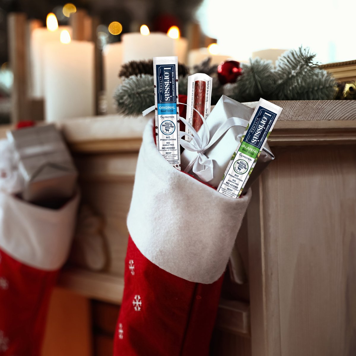 Beef sticks AKA present opening fuel! 🎁