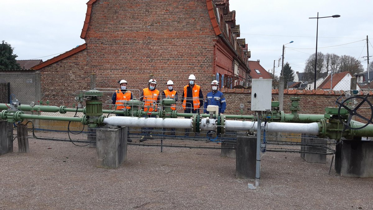 Visite du poste @GRTgaz d'Abbeville pour l'équipe sur place  @grdf. Explications, questions et échanges au rdv 😀

#grdf #grtgaz #drno #aipicardie
<a href="/AlanBayard/">Alan Bayard</a>
@RomainEquine