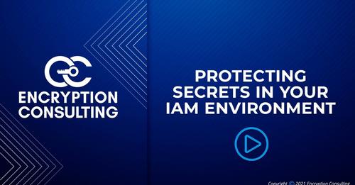 encryptioncons's tweet image. Protecting Secrets in Your IAM Environment
#encryptionconsultingllc #IAM #iamenvironment 
youtube.com/watch?v=AfW2TK…
