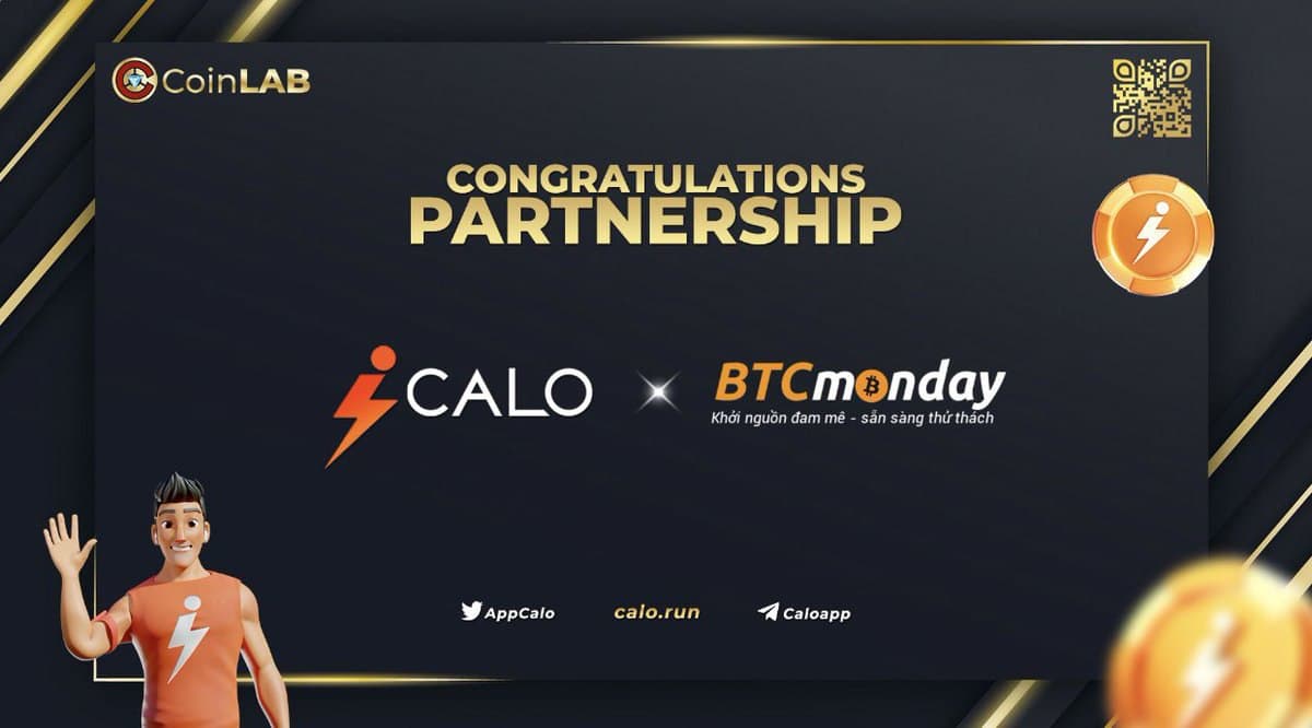 Dewis05's tweet photo. Congratulations partnership: @AppCalo and @btcmonday 🎉🎉🎉
#btcmonday is a large newspaper that shares a lot of knowledge in the field of cryptocurrencies; they are constantly updating and bringing readers a lot of good cryptocurrencies articles 💯
#CoinLAB #CALO @AppCalo https://t.co/RH6nObhkPD