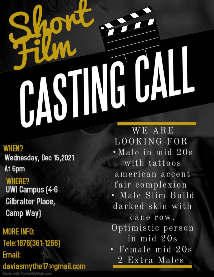 Casting call for our upcoming horror short @outofbody.film Please