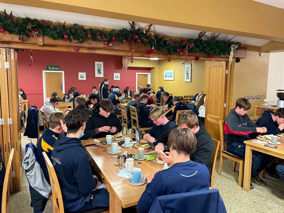 Superb effort today from <a href="/Hart_Sedbergh/">Hart House</a> working with <a href="/yorkshire_dales/">Yorkshire Dales National Park</a>. Just time for afternoon tea before heading back to <a href="/SedberghSchool/">Sedbergh School</a>