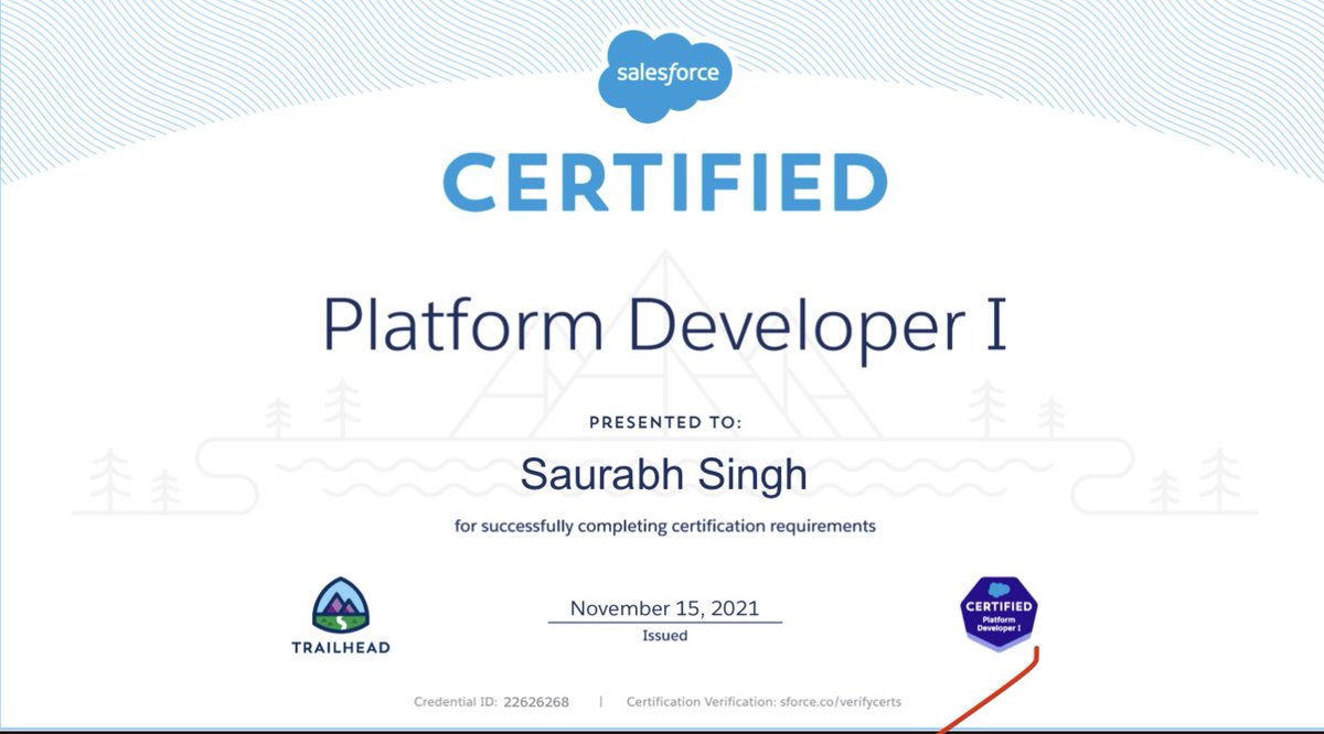 saurabh__sing's tweet image. Ending this year on a superb note by completing my to-do lists! 🎊
Attain Ranger Level ✅
Get PD 1 Certified ✅
Get SFMC Email Specialist- ✅
Certified
@marketingcloud @salesforce #salesforce #sfmc #trailhead #salesforcemarketingcloud