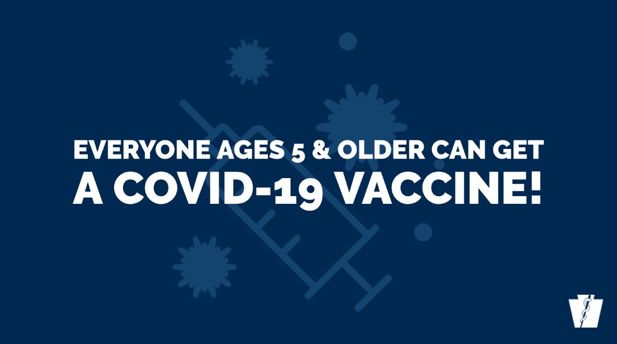 Everyone ages 5 and older can get a covid-19 vaccine