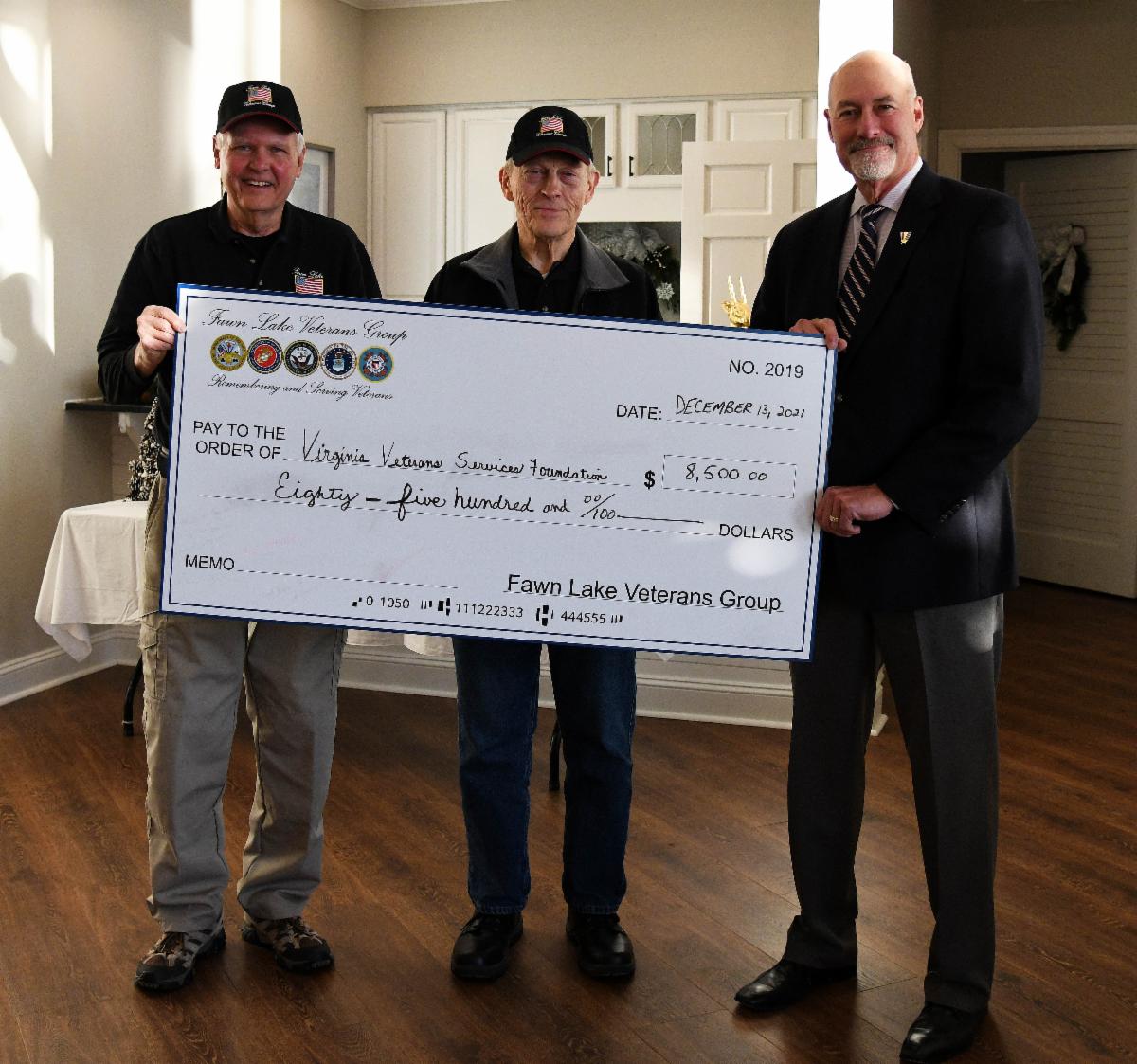 The Fawn Lake Veterans Group held a golf tournament at the Fawn Lake Country Club benefiting Virginia veterans. Thank you very much for your support. 
Pictured left to right: Bill Shugarts, Phill Deutsch and John Lesinski
#virginia #veterans #veteranshelpingveterans