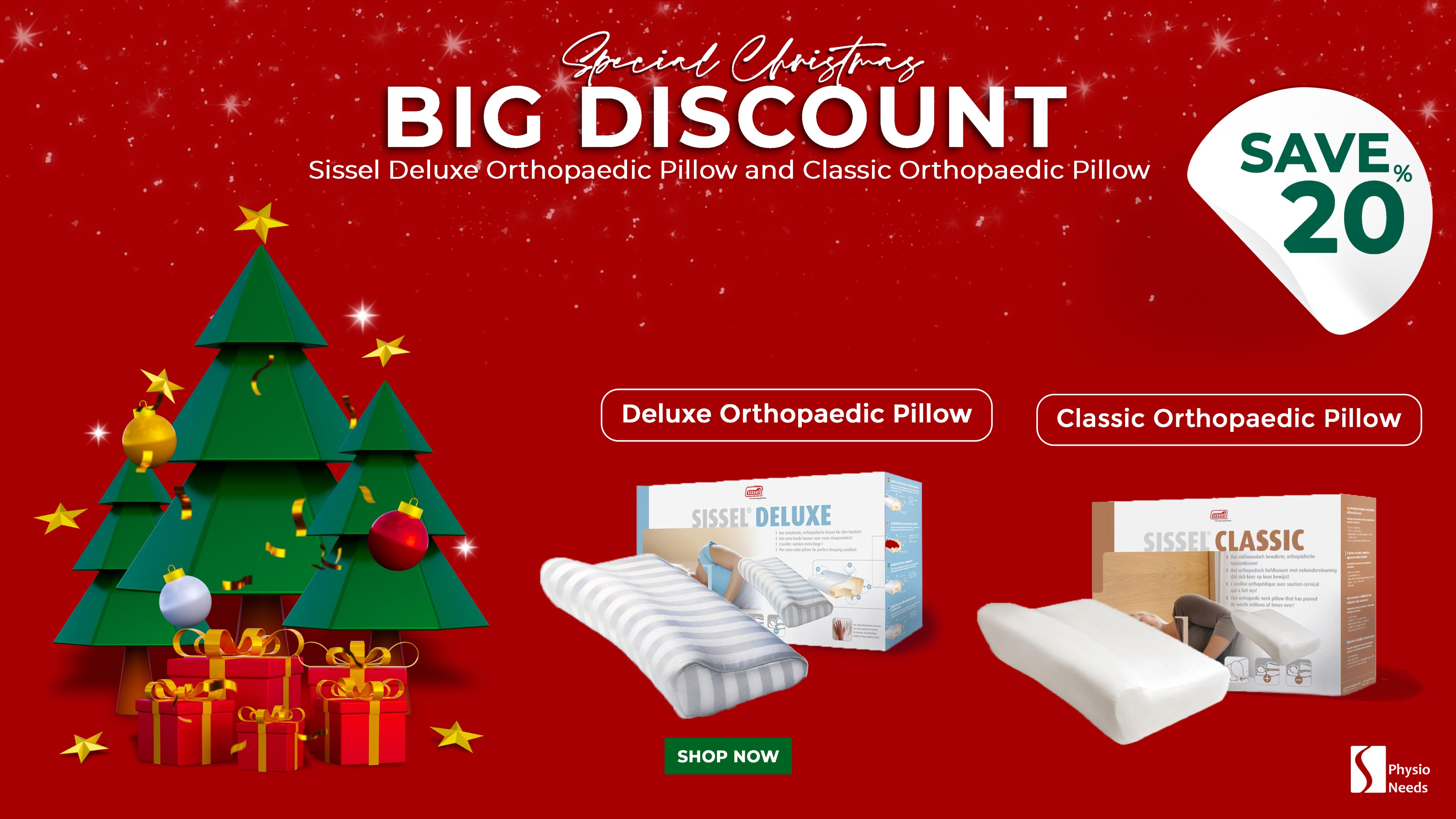 Physio Needs Limited on X: Get a 20% discount on Sissel Classic Pillow and Sissel  Deluxe Pillows #physioneeds #physioneedsltd #spinefitter #sissel #pillows  #physiotherapy #ireland #physio #physioproducts #merrychristmas  #happynewyear2022 #xmas