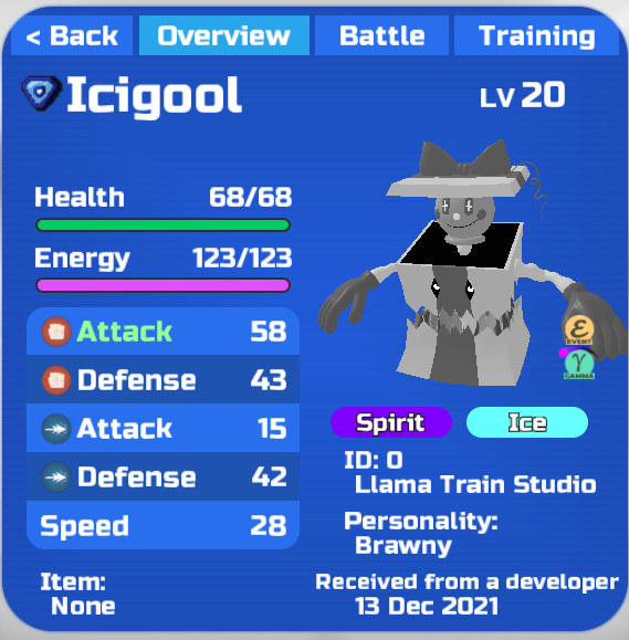 Evo Vari to ICE Type! Loomian Legacy! (Roblox) (2021) 