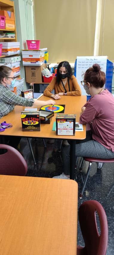 TheraErickson's tweet image. Principal Cruz leading PD today! We learned the importance of🧮Math Games! Playing games encourages strategic mathematical thinking as students find different strategies for solving problems & deepen their mathematical skills. @jen_joynt @D8Connect @BxSuptTobia #mathforeveryone