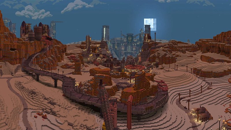cyclonegamesmc's tweet image. The deserts of Zombie World are filled with many once great structures and others that were reclaimed by those remaining.

Like always, our builders have spent hundreds of hours to make yet another breath-taking landscape.

You can check it out for yourself on the Marketplace!
