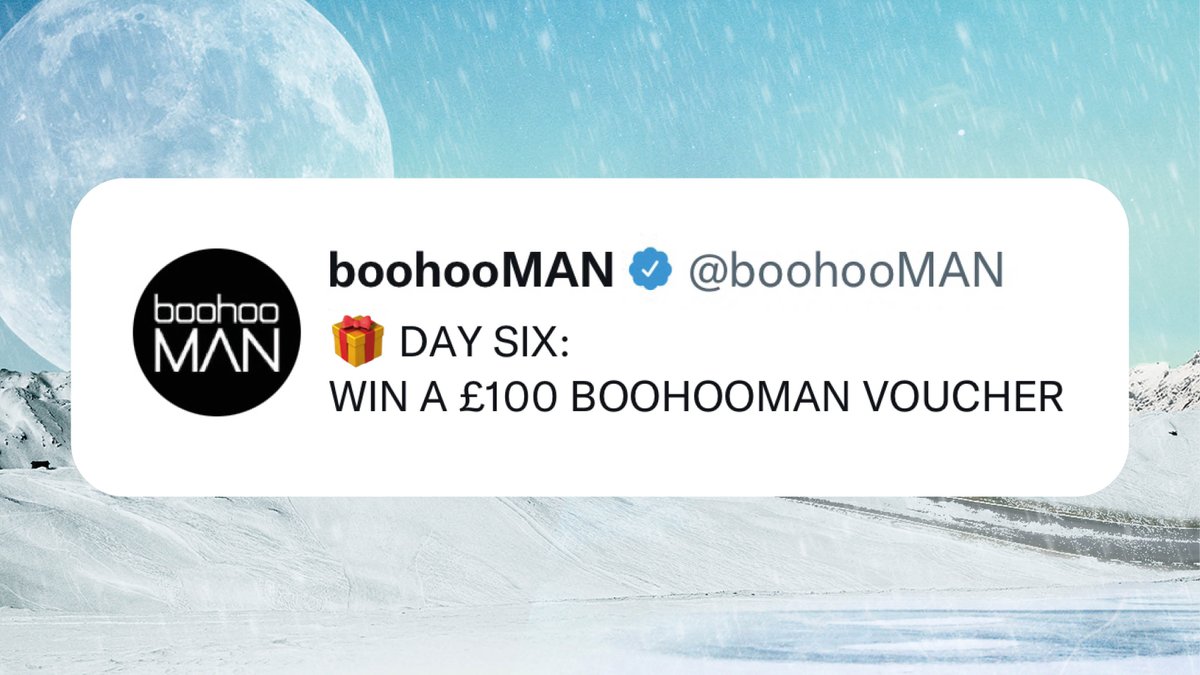 boohooMAN tweet media