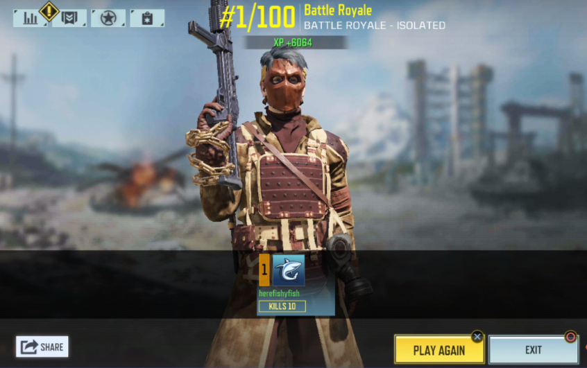 herefshyfshy's tweet photo. I haven't been on #CallofDutyMobile in a minute, little luck in the first match and BANG, winner winner chicken dinner!

Traveling and streaming so expect to see my #ProtatoAim soon - like it or not 😉😂

#WeGrowTogether

@BlazedRTs 
@SGH_RTs 
@HffRts 
@thgc_rts 
@Rts_WW https://t.co/HRjJ0w1fnh
