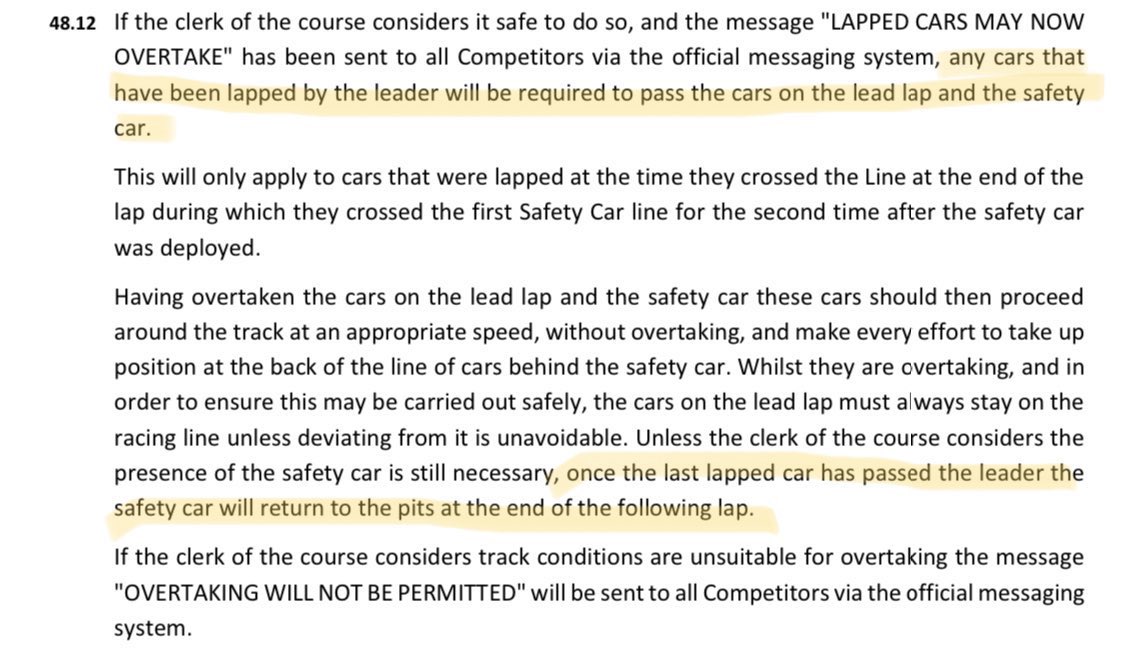 lcwis's tweet photo. only five cars between lewis and max were allowed to unlap themselves while the others were expected to finish the race without doing so. however your rulebook says otherwise, why? #IStandWithLewisHamilton @fia @f1 https://t.co/DjLvJcVbAy