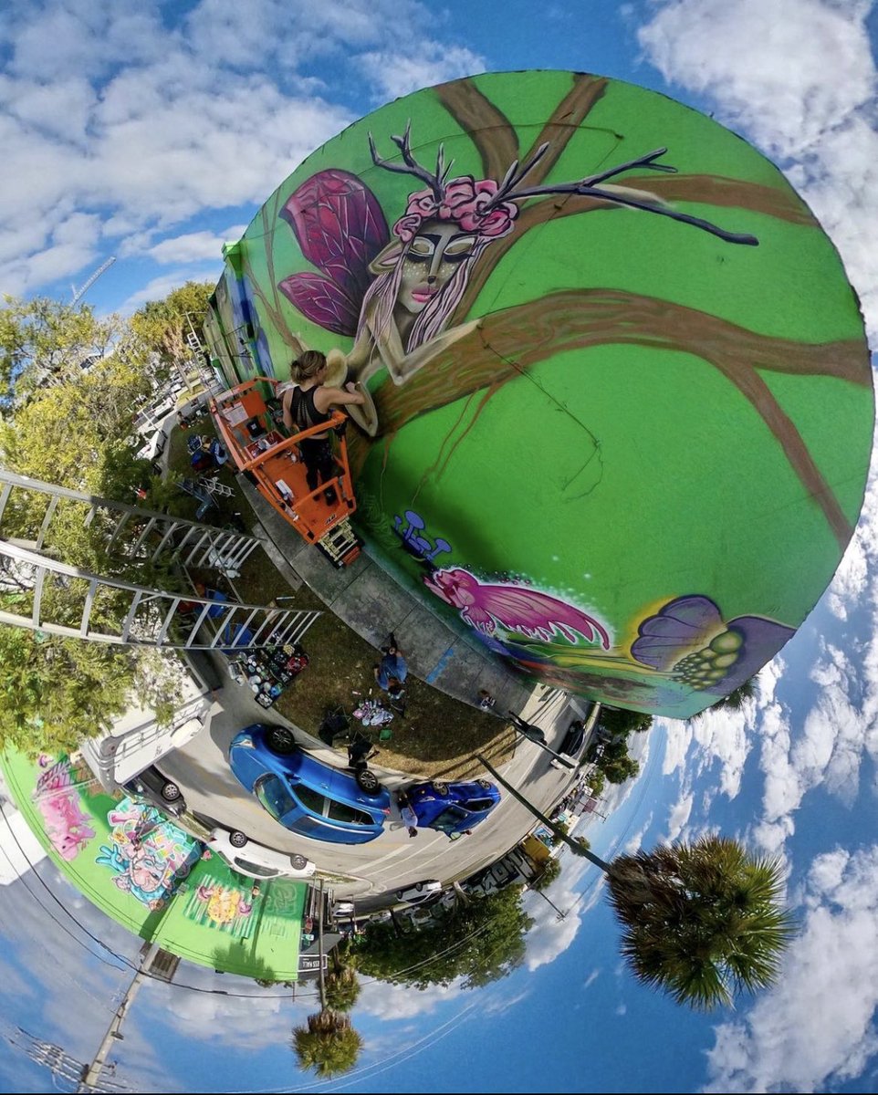 Really epic photo from @undersiege360 ! @fewandfarwomen Few & Fairy Garden! Such an epic project. Thank you! Grateful to be involved.
.
.
.
#wynwood #wynwoodwalls #fewandfar #fewandfairygarden #fewandfairy #miami #artbasel #artbasel2021 #360drone #stayseaart #nftmurals @nftmurals