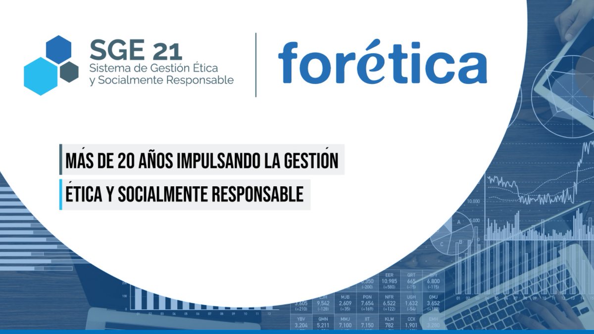 En <a href="/foretica/">Forética</a>  hemos renovado la certificación de la norma <a href="/SGE21/">SGE 21</a> un ciclo más, mostrando nuestro compromiso con la gestión ambiental social y de buen gobierno #ESG #RSE #gestionresponsable
foretica.org/wp-content/upl…