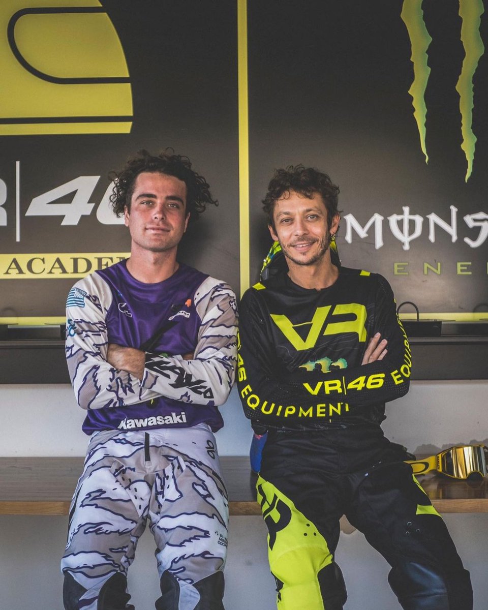 ValeYellow46's tweet photo. What a pleasure have Axell Hodges at MotorRanch!! 
Video dropped on @MonsterEnergy channel 📺 https://t.co/3mIE0xOqQ6
