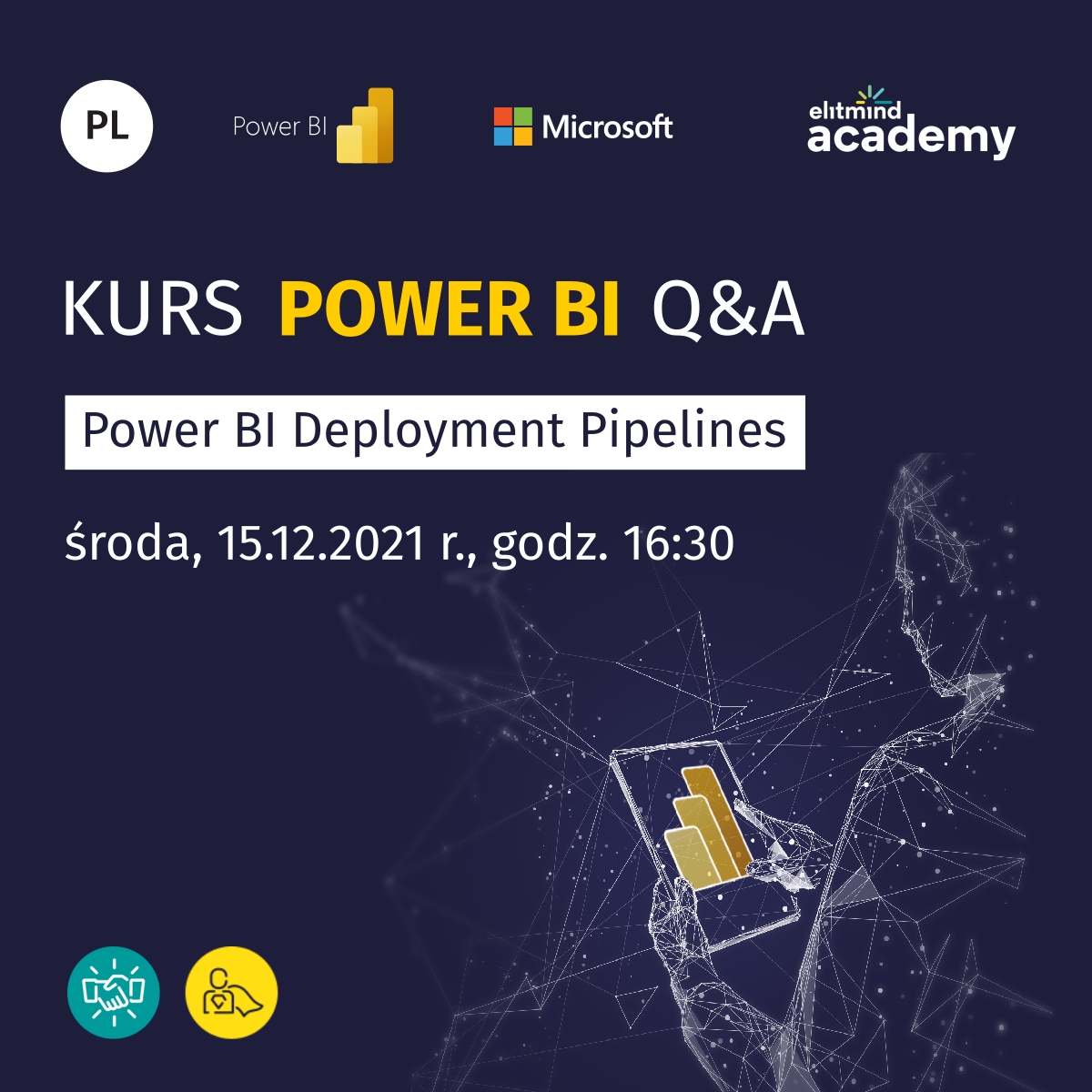 ElitmindAcademy's tweet image. Podczas grudniowego Q&amp;amp;A przyjrzymy się możliwościom jakie daje #PowerBIDeploymentPipelines! Jeśli jeszcze nie jesteś naszym kursantem, wykup pakiet Advanced lub Corporate w promocyjnej cenie i uzyskaj dostęp do nowości ze świata #PowerBI. ↘️

bit.ly/3m2L0lG

#KursPowerBI