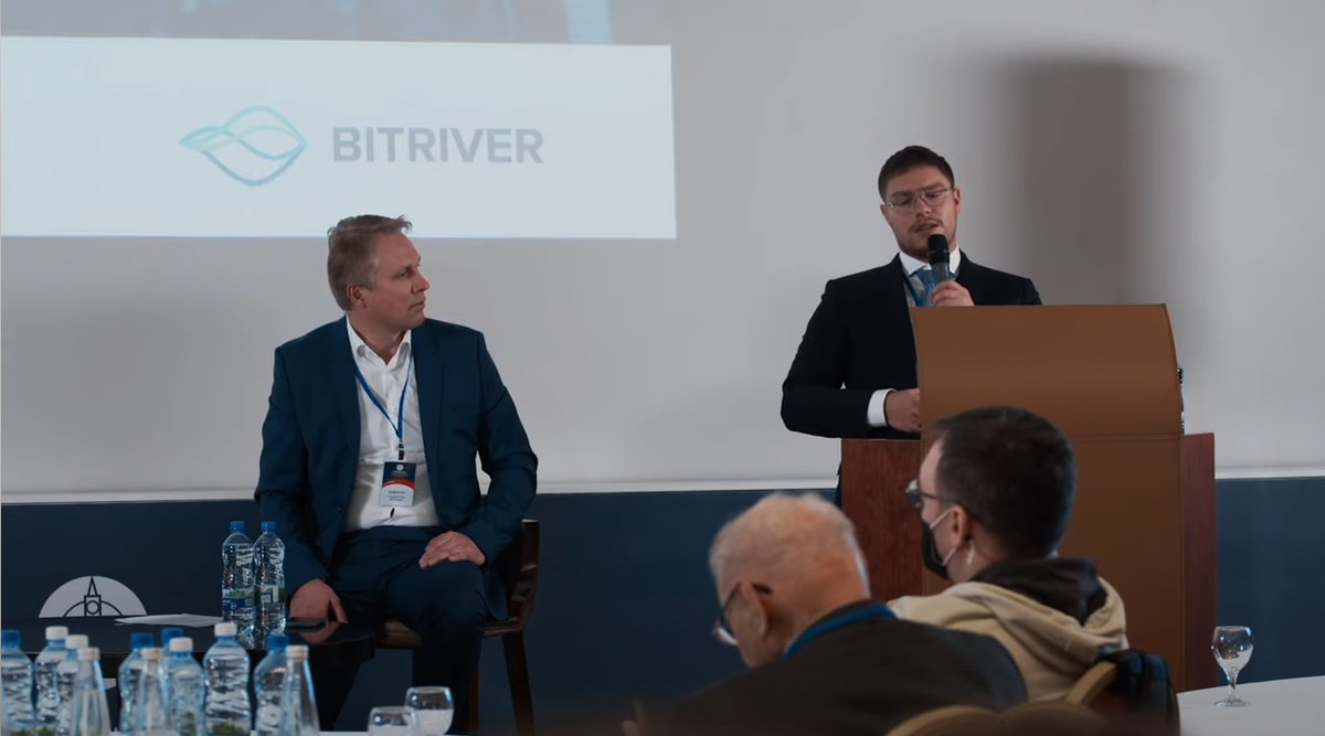 BitRiverMining's tweet image. On December 9-10, Moscow International Forum of Innovative Development was jointly organized by RACIB and BitRiver. Igor Gordeev, BitRiver Chief Commercial Officer moderated the session where our speaker Anton Nemtsov,  spoke on mining as the engine for economic growth in Russia.