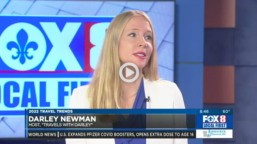 Darley Newman (@darleynewman) on Twitter photo What's trending for #travel in 2022? Find out on my LIVE segment <a href="/FOX8NOLA/">FOX 8 New Orleans</a> fox8live.com/video/2021/12/… #neworleans #travelexpert #travetrends What's trending for #travel in 2022? Find out on my LIVE segment <a href="/FOX8NOLA/">FOX 8 New Orleans</a> fox8live.com/video/2021/12/… #neworleans #travelexpert #travetrends