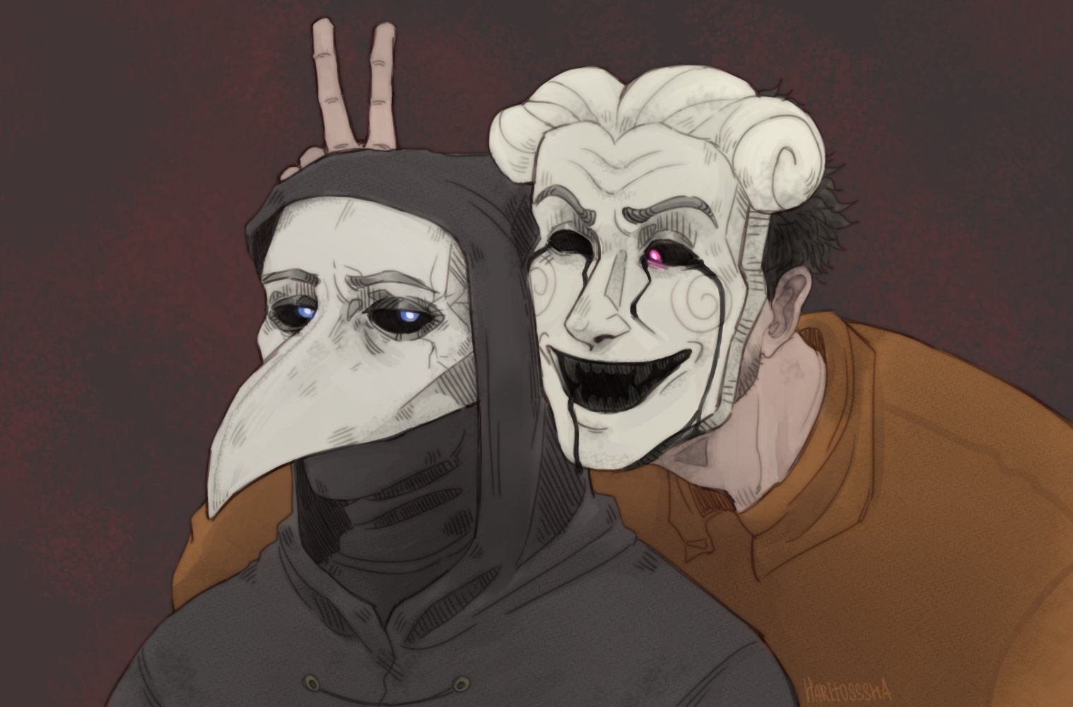 thea on X: 049 x 035- no context or anything. just them #scp #scp049 # scp035 #049x035 / X