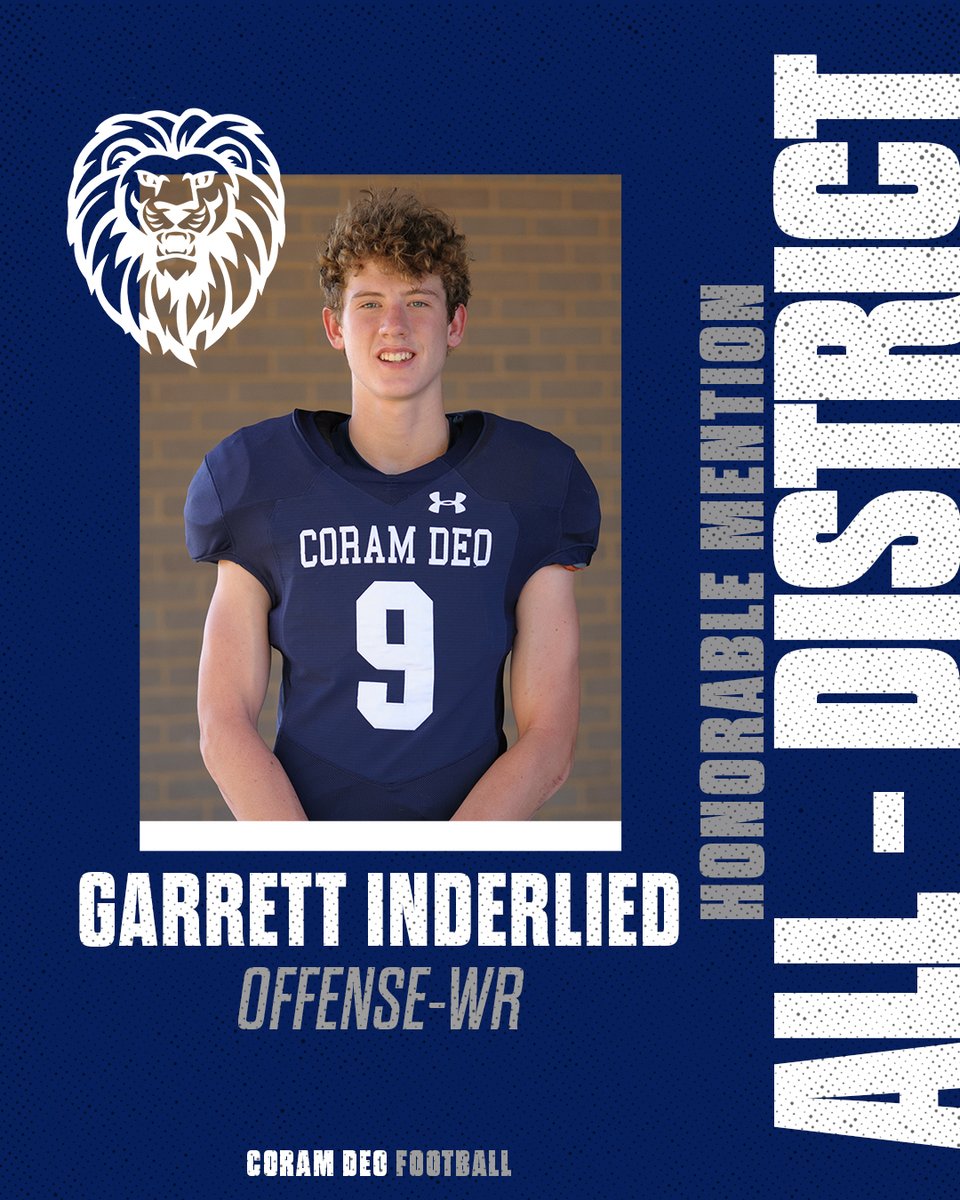 Congratulations to 2024 Rising Star Wide Receiver Garrett Inderlied (6'4 165) for a great season! He stepped up from JV to Varsity at the end of the year and made huge waves. <a href="/coachseanriley/">Coach Sean Riley PhD (c)</a> @cdafootballtx are very proud to see you earn this honor!