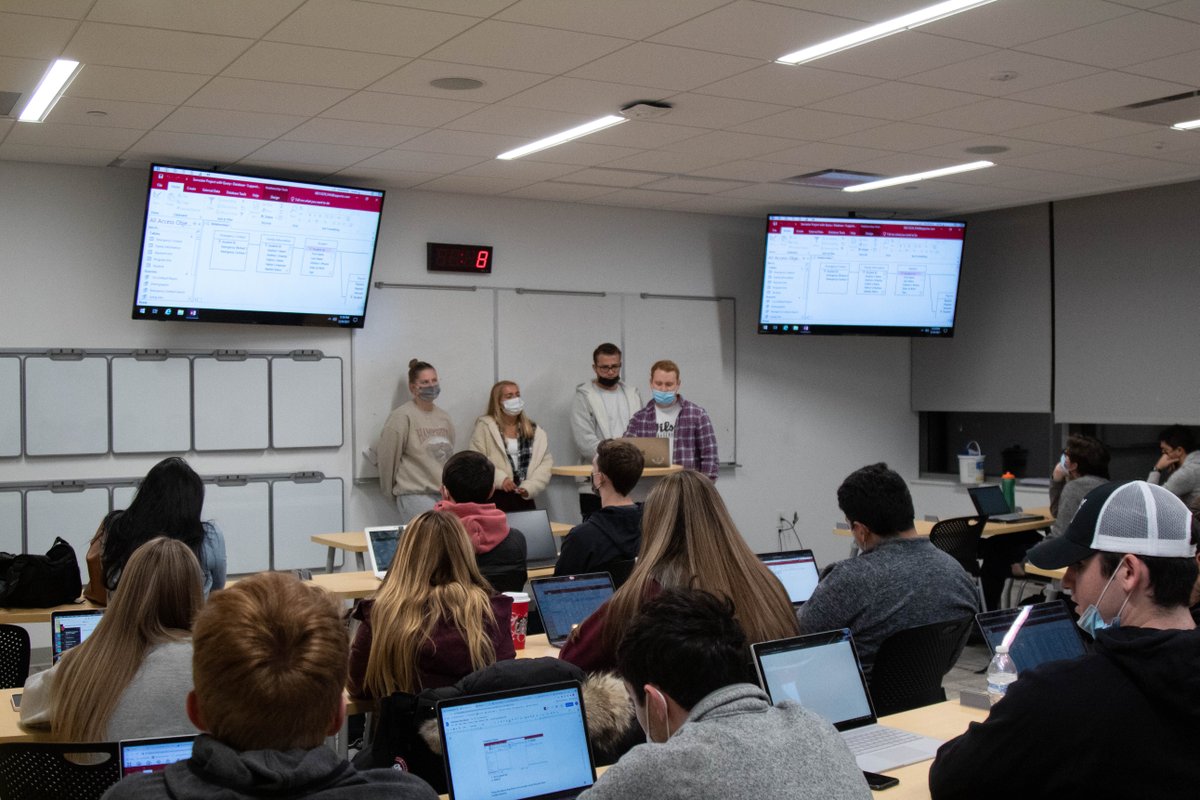 BCYLeaders's tweet photo. Big thank you to @FairfieldU Database Systems class for collaborating with us on their final project. These students  created their own individual database systems to help organize all of Caribe's enrollments. Super impressive work! https://t.co/gofLESW3vh