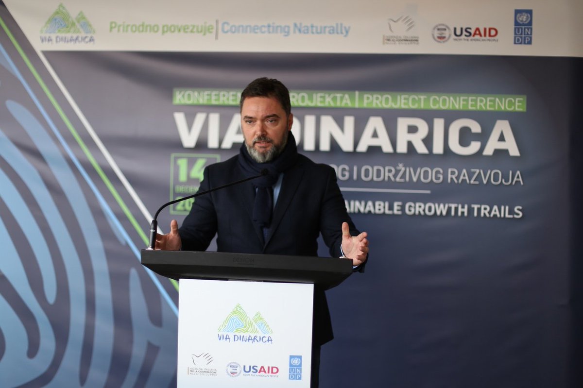 UNDP in Bosnia and Herzegovina (@undpbih) on Twitter photo "We must make every effort to develop tourism sector in an efficient and modern way, and work together with international partners to provide concrete assistance to all those working in tourism" <a href="/StasaKosarac/">Staša Košarac</a> #MOFTER "We must make every effort to develop tourism sector in an efficient and modern way, and work together with international partners to provide concrete assistance to all those working in tourism" <a href="/StasaKosarac/">Staša Košarac</a> #MOFTER