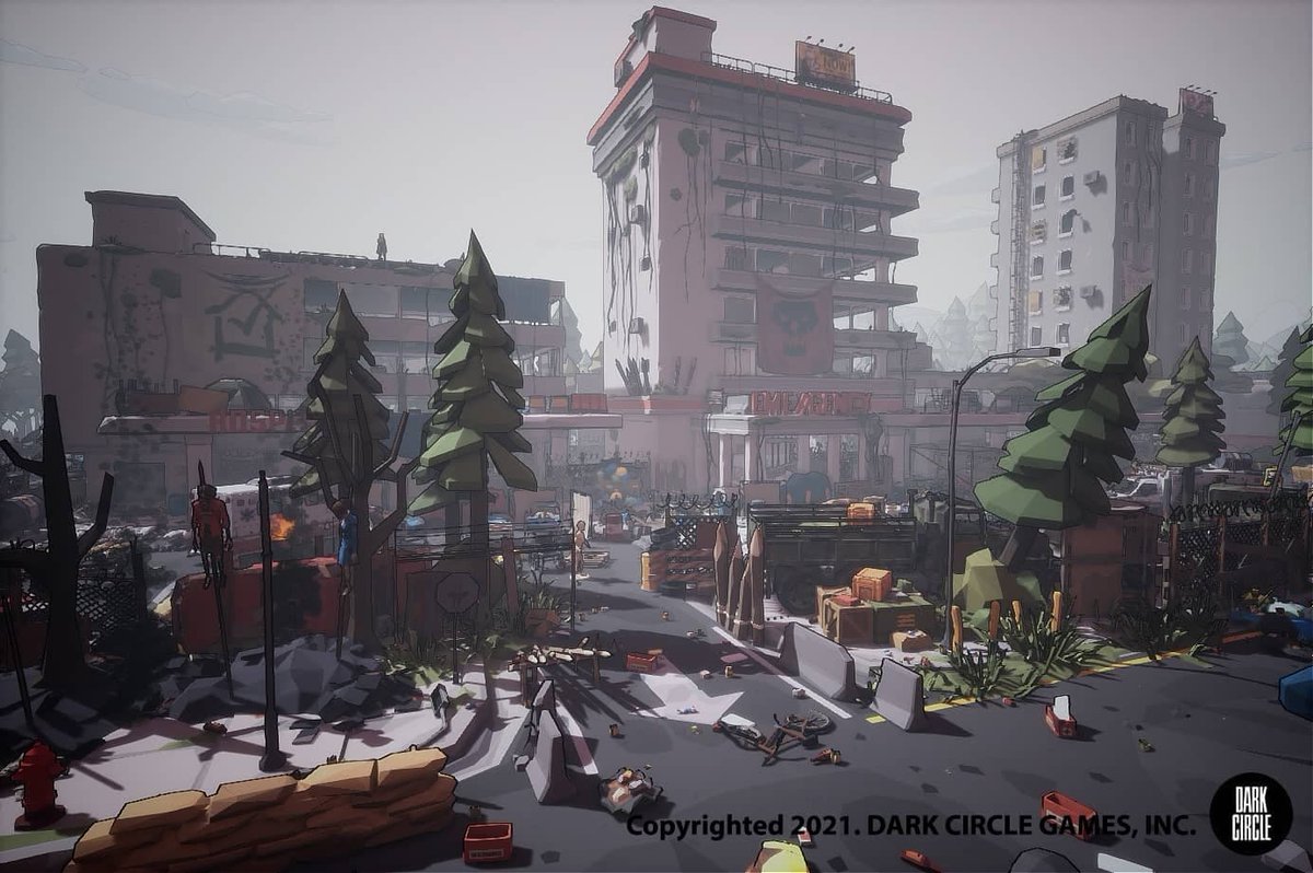 DarkCircle19's tweet photo. EXTRACT Z - releasing in early access beginning of 2022. Take on the role of a search &amp; rescue operative in a zombie infested city.
#zombie #shooter #lowpoly #lowpolyart #stylized #3dgames #ue4 #UnrealEngine #indie #indiedev #indiedeveloper #indiegames #pcgaming https://t.co/awWy3Ei077