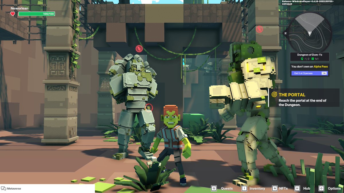 leavealone423's tweet photo. @TheSandboxGame 2 Golems in the pit. I'm Love them and Love SandBox!!!!! https://t.co/8XGkY7qqLh