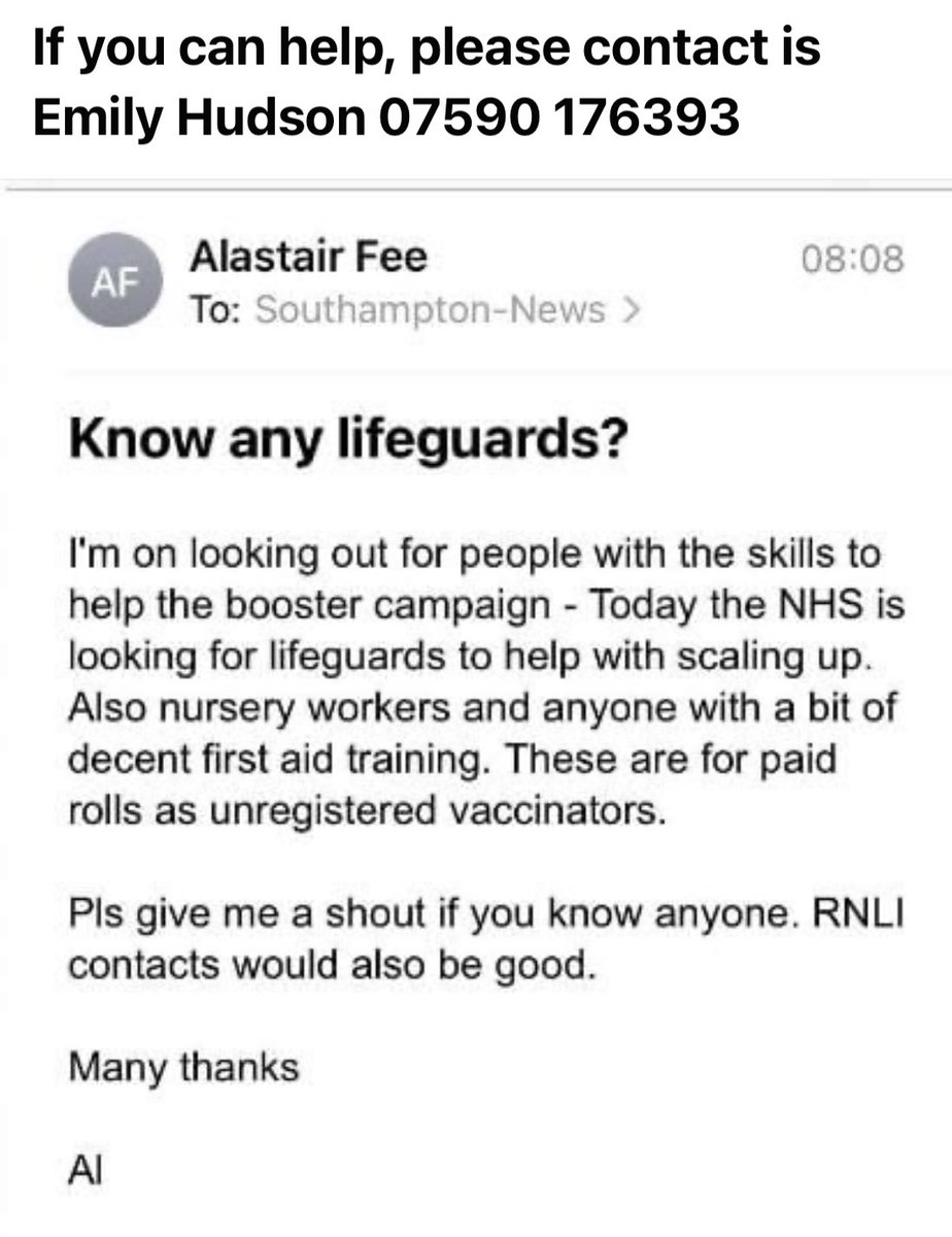 If you can help, please contact Emily Hudson on 07590 176 393