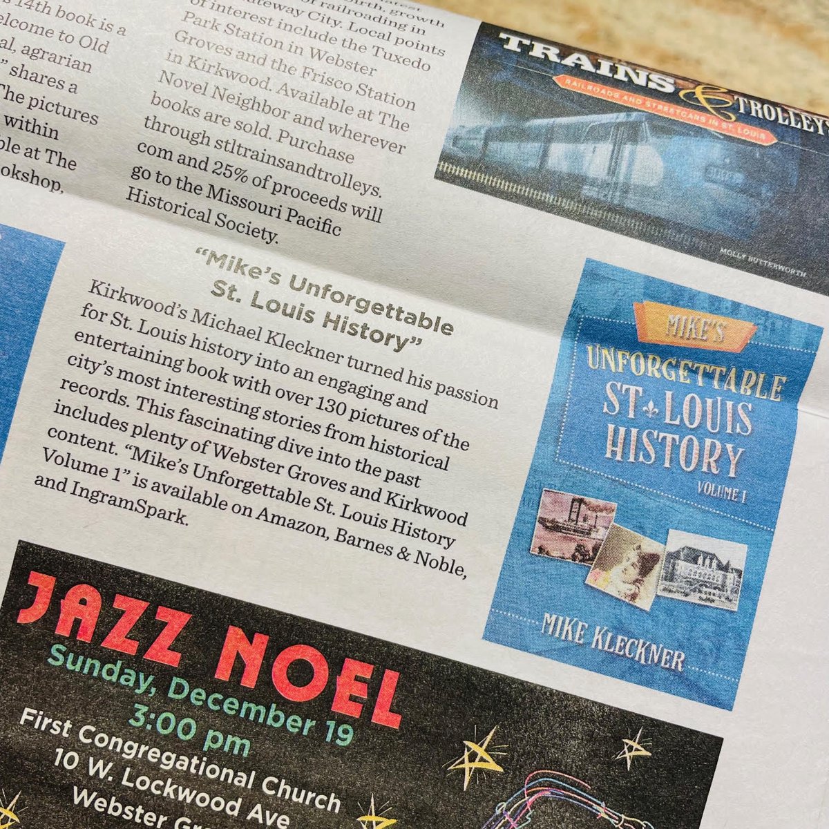 editwright's tweet image. Don&apos;t miss Mike&apos;s Unforgettable St. Louis History&apos;s feature in the latest edition of the @WKTimes!