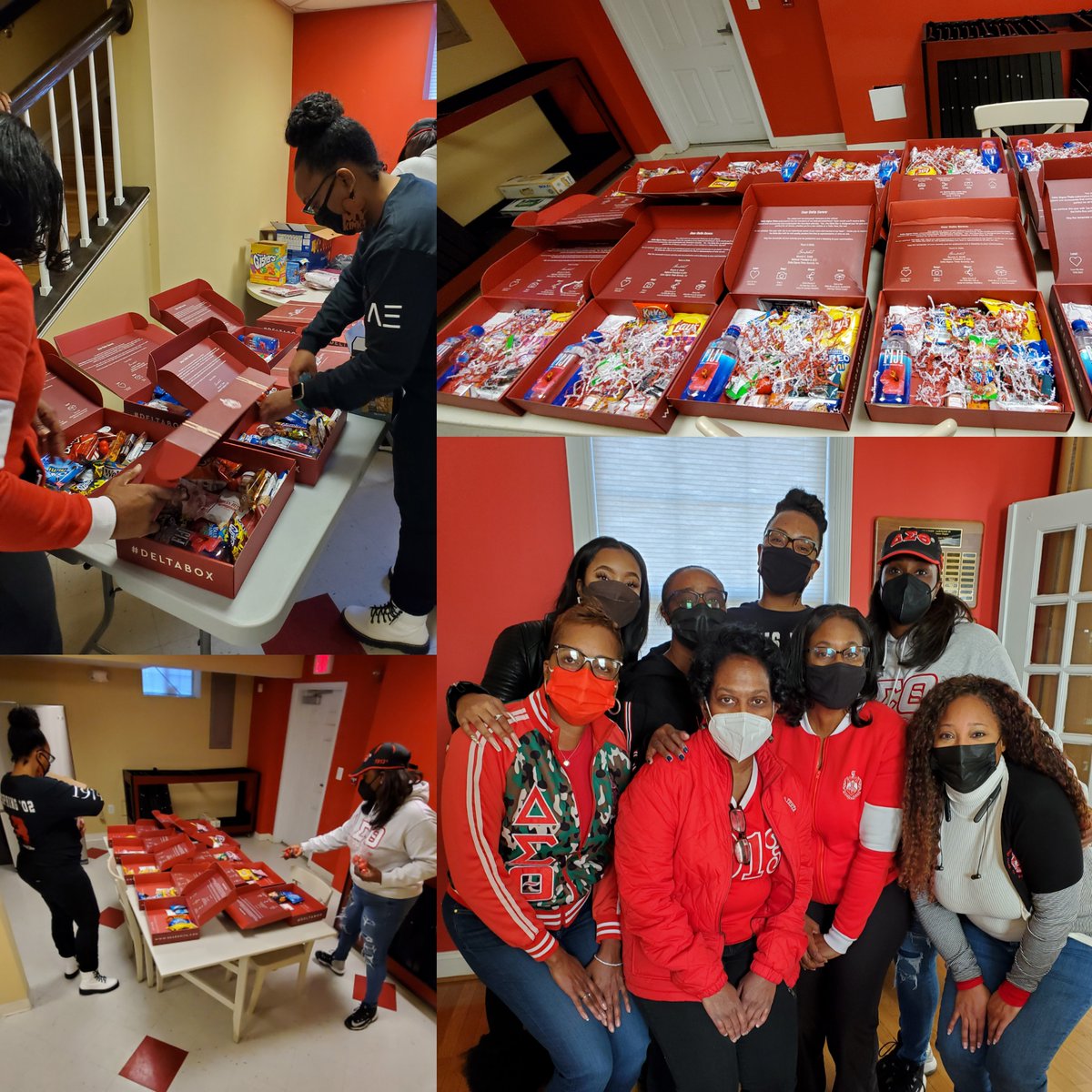 pgcacdst's tweet image. 'Tis the season! PGCAC's Collegiate Connection Committee repurposed the #DeltaBox into finals care packages for @UMD_DST &amp;amp; @ZD_DST. Wishing you success in your exams, Sorors! 
#PGCAC 
#CollegiateConnection  
#JoyInOurSisterhood  
#CommittedBeyondCollege
