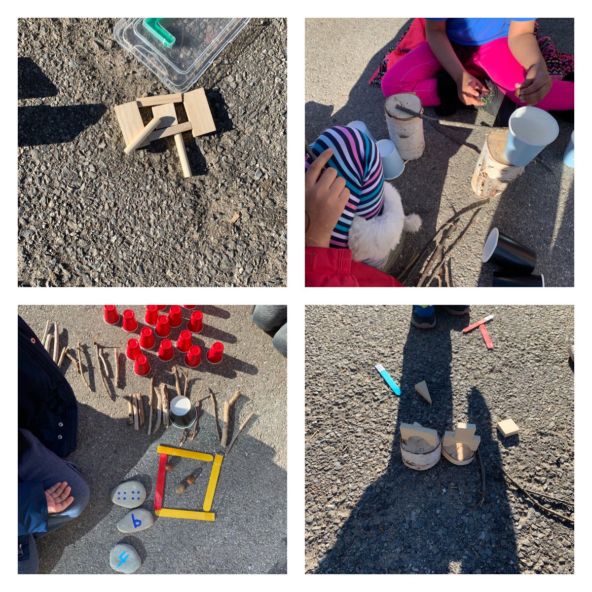misscooperhdsb's tweet image. Tinker Tuesday! Today we collaborated with our friends in class 1-4 to create representations of our school. 💙 #weareinterconnected @Ms_WilliamsHDSB @DesmondHDSB