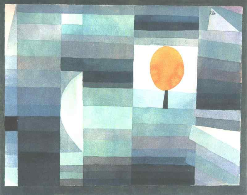 artistklee's tweet image. The messenger of autumn, 1922 #paulklee #klee