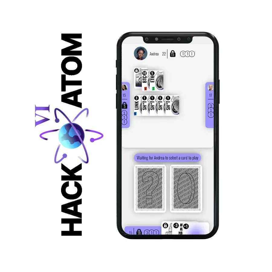 getcryptogame's tweet image. Check out our entry for HackATOM VI and give us your vote: buff.ly/3CMC0a1

#HackATOM #HackATOMVI #PylonsSDK #NFTGame #Web3 #voteforus #BlockchainGame #Cosmos #crypto #cryptonews #cardgame #cryptogame #cryptonewbies #cryptoeducation #hackathon #gaming
