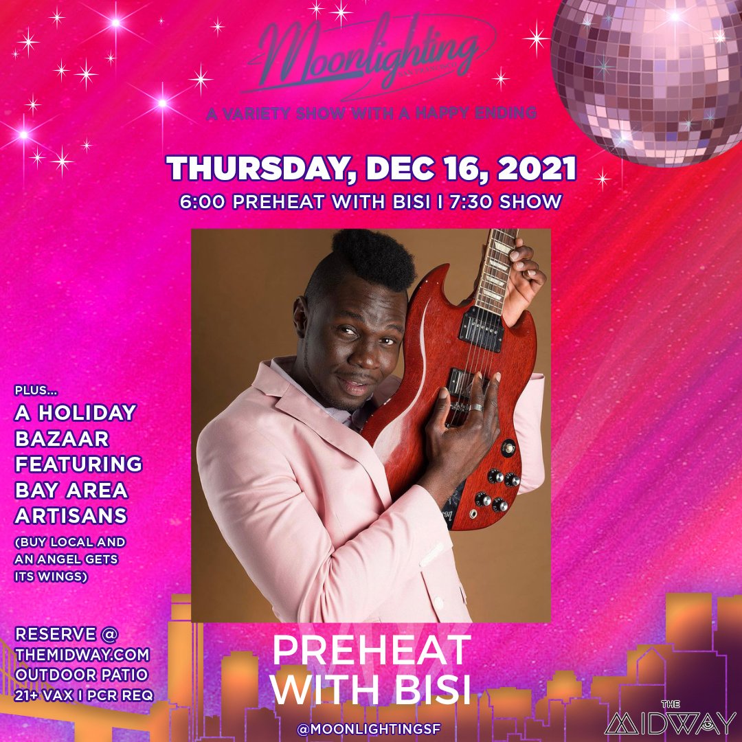 It’s a winterful life ⛄️ but you can warm up this Thursday with 🔥PREHEAT🔥 DJ and co-host of the show <a href="/bisimusik/">Bisi</a> on the @themidwaysf dancefloor! tixr.com/groups/midways…
#maskuptogetdown #dj #sf #sanfrancisco #sflive #sfbayarea #sfevents #sfdining #letsgo #drinksf #instagood