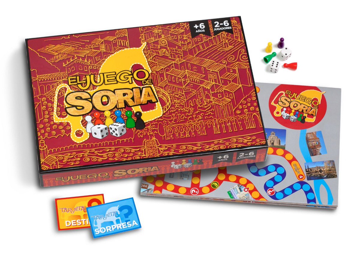 Ayuntamiento de Soria (@ayto_soria) on Twitter photo Presentación de El Juego de #Soria con la presencia de la concejala <a href="/SantosYoly/">Yolanda Santos</a>.
Diseñado por Toño Morales, incluye 45 empresas sorianas en un divertido juego de mesa. Presentación de El Juego de #Soria con la presencia de la concejala <a href="/SantosYoly/">Yolanda Santos</a>.
Diseñado por Toño Morales, incluye 45 empresas sorianas en un divertido juego de mesa.