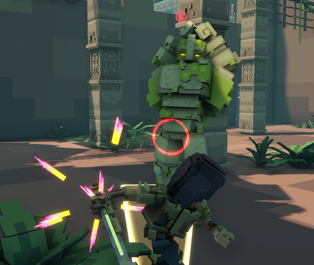 aliciakli's tweet photo. @TheSandboxGame I've found 2 golems + the emerald one https://t.co/y5uA4wFA8S