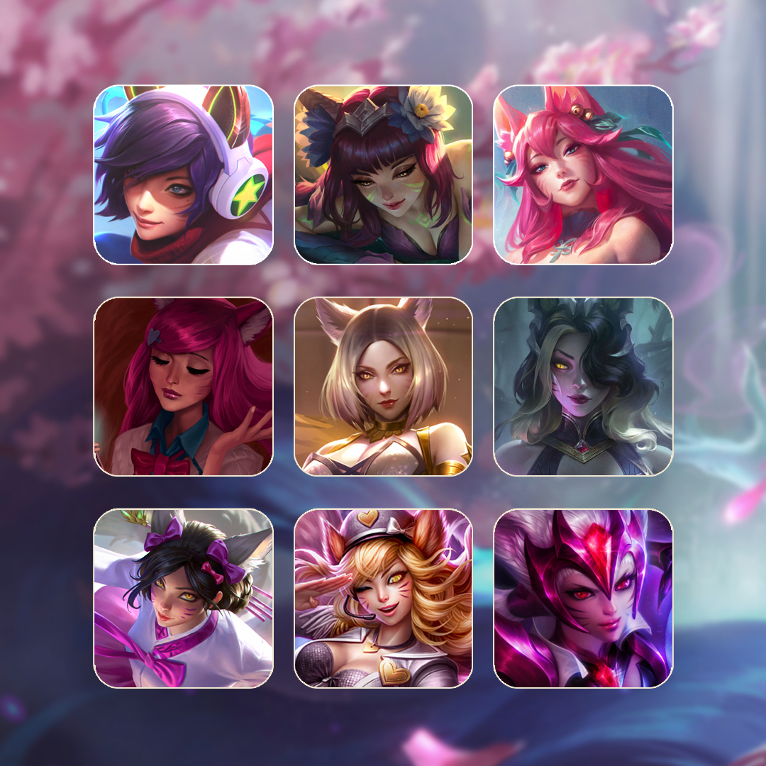 League of Legends on Twitter: "Happy #Ahriversary! Celebrating 10 years  with some iconic Ahri looks 💖 https://t.co/UZpH8exgKy" / Twitter