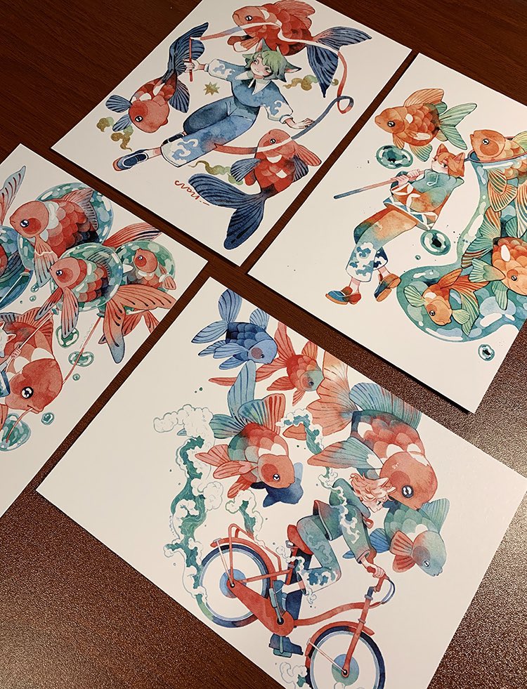 Some mini print sets for next year☺️ 