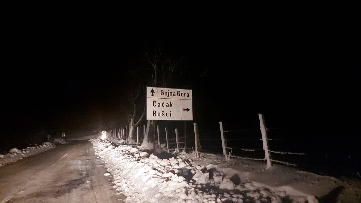 JelenaMKandic's tweet photo. Poštovani #PuteviSrbije @jpputevisrbije,
Raskrsnica magistralnih puteva #R177 & #R356 u potpunosti prohodna. https://t.co/GJfjl8eqtr