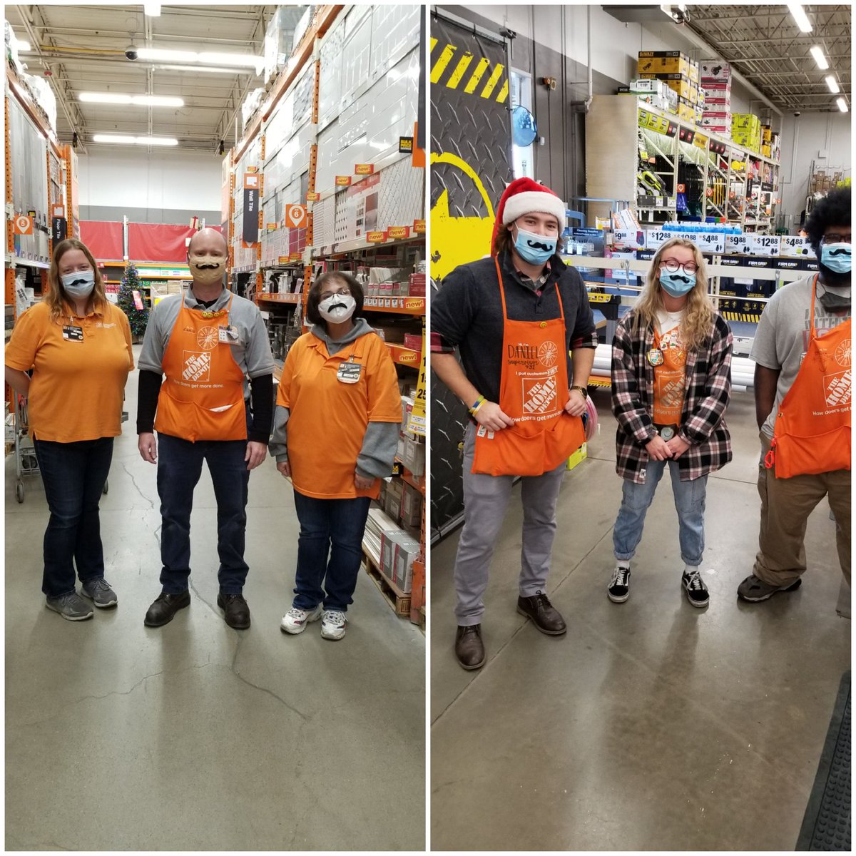 chris73nb's tweet photo. Having some fun with Mark for his retirement. Missing the STACHE
@BGHomeDepot3864 @DebraBakerHD @johnlemireTHD @DorthanalL @THDJohnG @cgerdemann https://t.co/garWjzo3ax