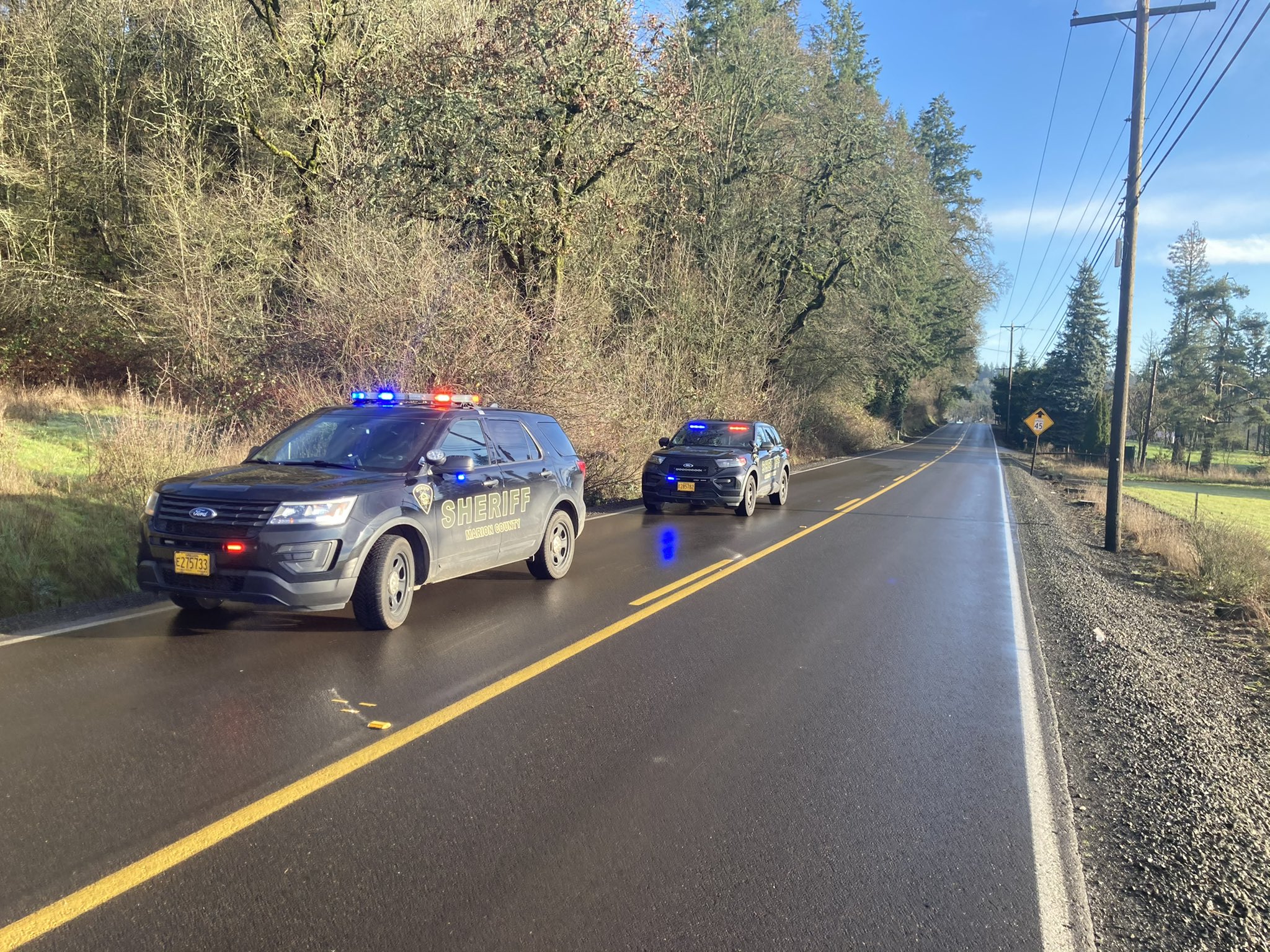 Marion Co. Sheriff on Twitter "Delaney Rd is closed west of Turner out