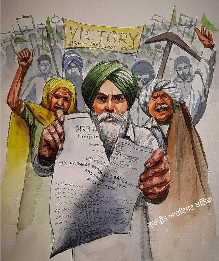 Si9Randeepsingh's tweet image. #kisanmajdooriktazindabad